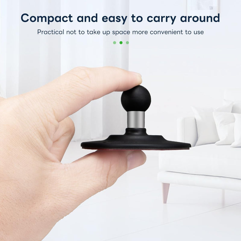 Load image into Gallery viewer, FANAUE Suction Cup Base for Mounting on Car Dashboards Compatible with 17mm Double Socket Arm