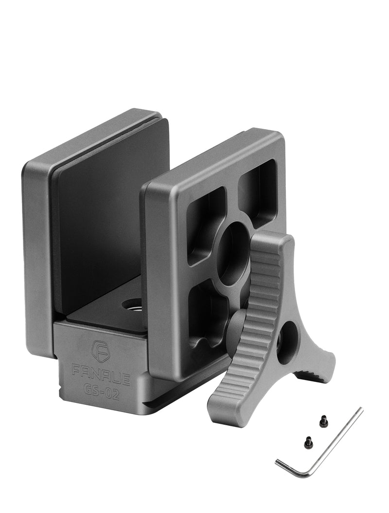 Load image into Gallery viewer, FANAUE GS-02 Arca Swiss Hunting Tripod Clamp with Quick Release Plate for Enhanced Accuracy in Hunting and Shooting