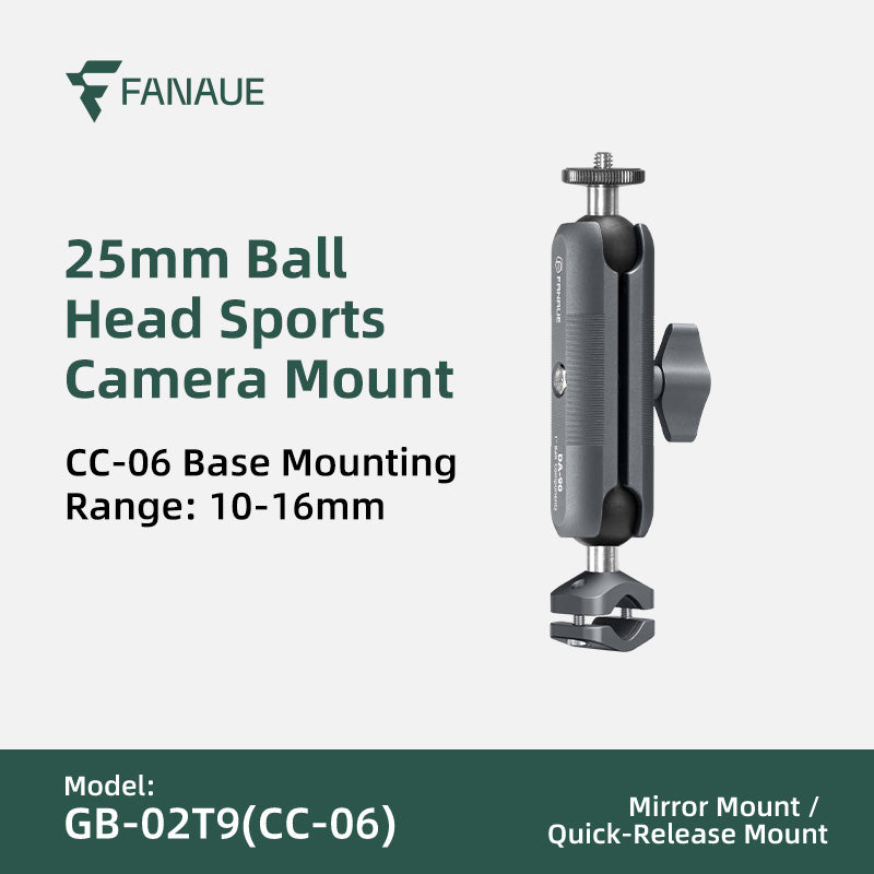 Load image into Gallery viewer, FANAUE GB-02T Action Camera Mount / Universal Action Camera Holder
