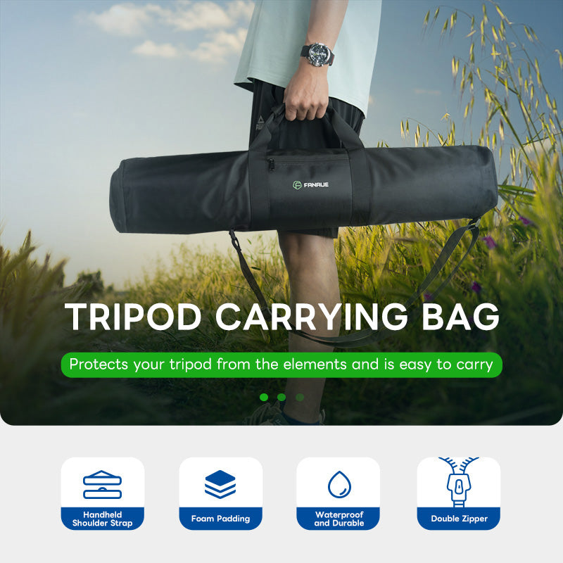 Load image into Gallery viewer, FANAUE 77cm Photography Handbag Hunting Tripod Black Waterproof Bag