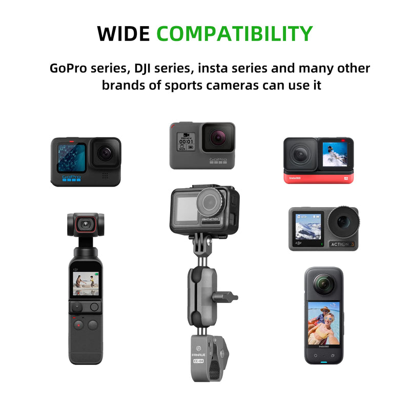 Load image into Gallery viewer, FANAUE CC-04 Strong Rod Clamp with DA-60 Double Socket Arm