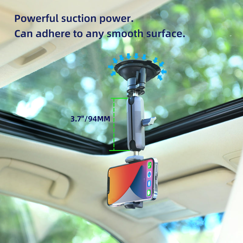 Load image into Gallery viewer, FANAUE Cell Phone Holder for Car with Twist-Lock Suction Cup