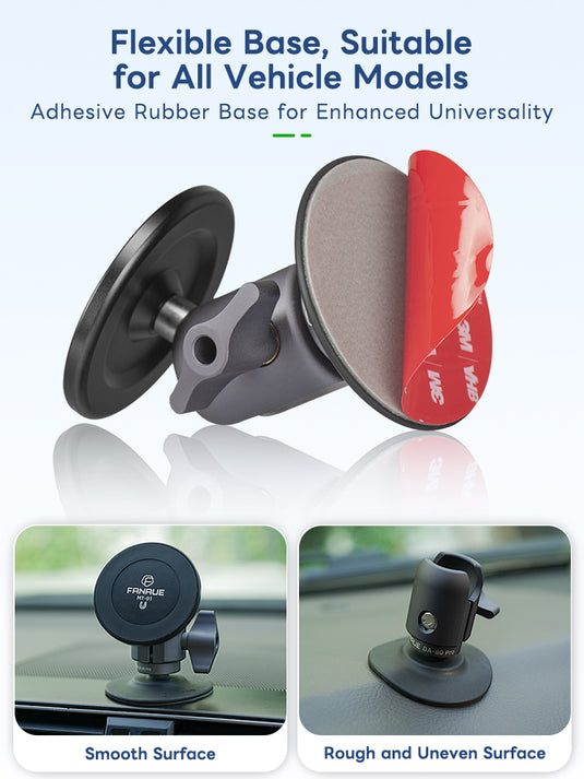 FANAUE Aluminum Magnetic Phone Holder for Car