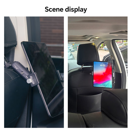 FANAUE Car Rear Seat Tablet Mount / Tablet Mount for Rearview Mirror