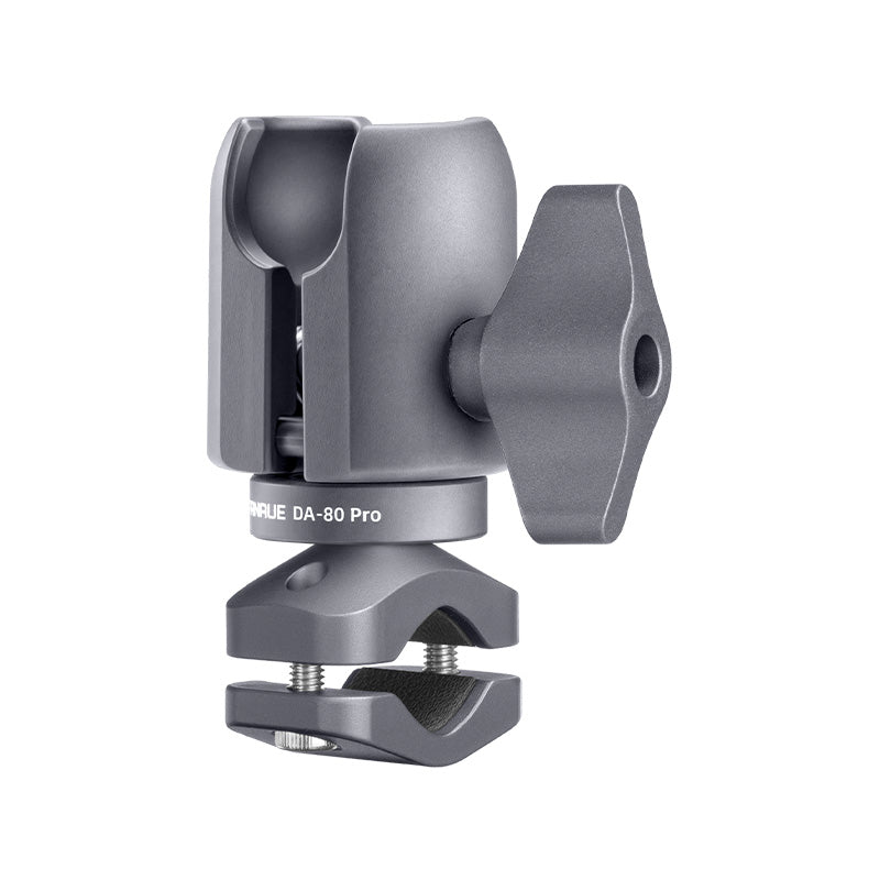 Load image into Gallery viewer, FANAUE Single Socket Arm with Handlebar Clamp Mount U-Bolt Base Compatible with RAM Mounts 1 Inch Ball Head and Bike Motorcycle Phone Holder, Can be Installed on 0.87-1.26" Diameter Rail Round Rod.
