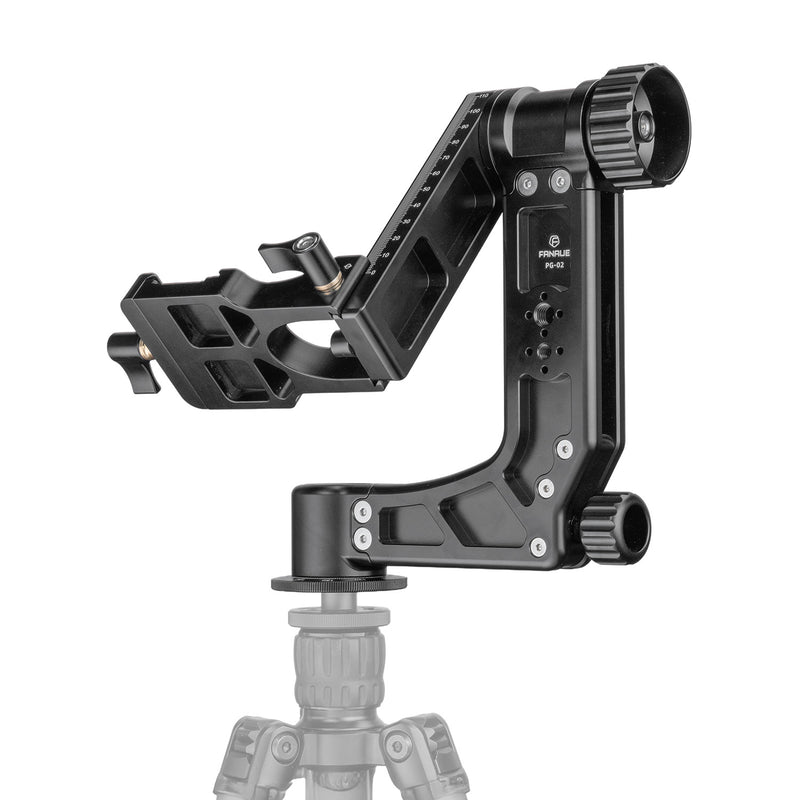 Load image into Gallery viewer, FANAUE  360 Degree Panoramic Gimbal Head Aluminum Load 66 lbs (30 Kgs)(PG-02)
