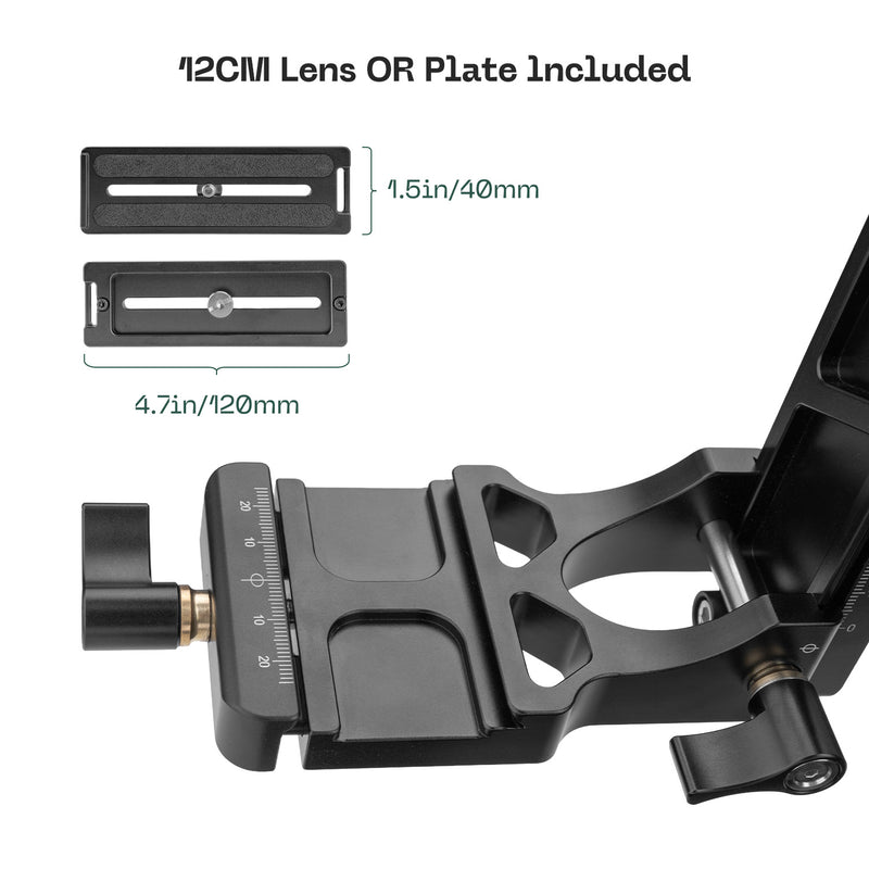 Load image into Gallery viewer, FANAUE  360 Degree Panoramic Gimbal Head Aluminum Load 66 lbs (30 Kgs)(PG-02)
