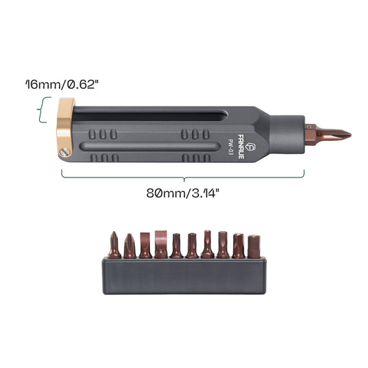 FANAUE S2 Steel Pocket Screwdriver/Magnetic Repair Tool Kit(PW-03)