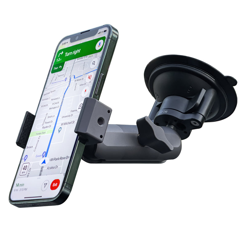 Load image into Gallery viewer, FANAUE Cell Phone Holder for Car with Twist-Lock Suction Cup
