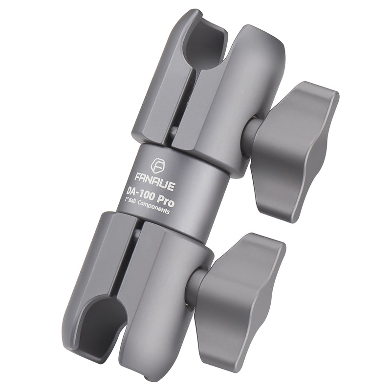 Load image into Gallery viewer, FANAUE Composite Dual-sided 360° rotation Double Socket Swivel Arm Compatible with RAM Mounts 1" Ball Components
