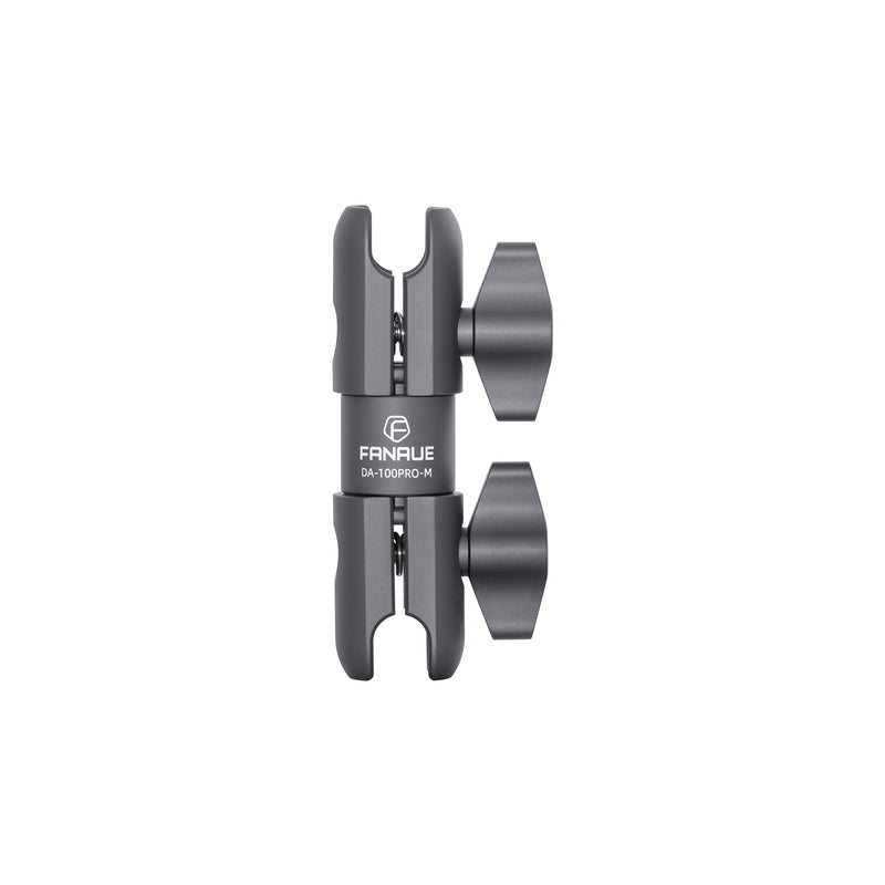 Load image into Gallery viewer, FANAUE Composite Double Socket Swivel Arm, 3.7" Aluminum Mounting Arm Dual 20mm Socket Ends - Fits 20mm Attachment Ball
