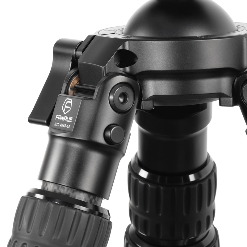 Load image into Gallery viewer, FANAUE HTC-4030-65 Inverted Carbon Fiber Tripod For Hunting Shooting (3 Section,Load 30kg)
