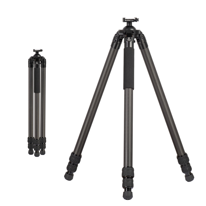 Load image into Gallery viewer, FANAUE HT-3630-65 66.14" Carbon Fiber Tripod For Hunting Shooting with 65mm ballhead,3 section
