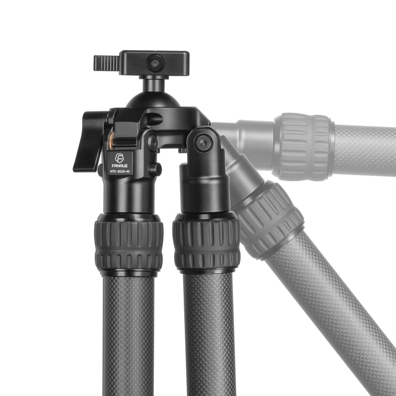 Load image into Gallery viewer, FANAUE HTC series Interted Carbon Fiber Tripod For Hunting Shooting,Compatible With Arca Swiss And Picatinny Rail (2/3 section,Load:30kg)

