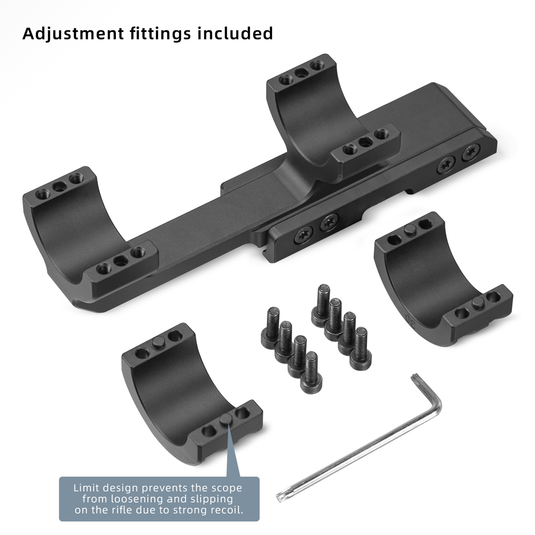 FANAUE One Piece Scope Mount 30mm 0MOA Mounts For Rifle Sight For Picatinny Rail Precision Shooting Hunting Sights Accessories