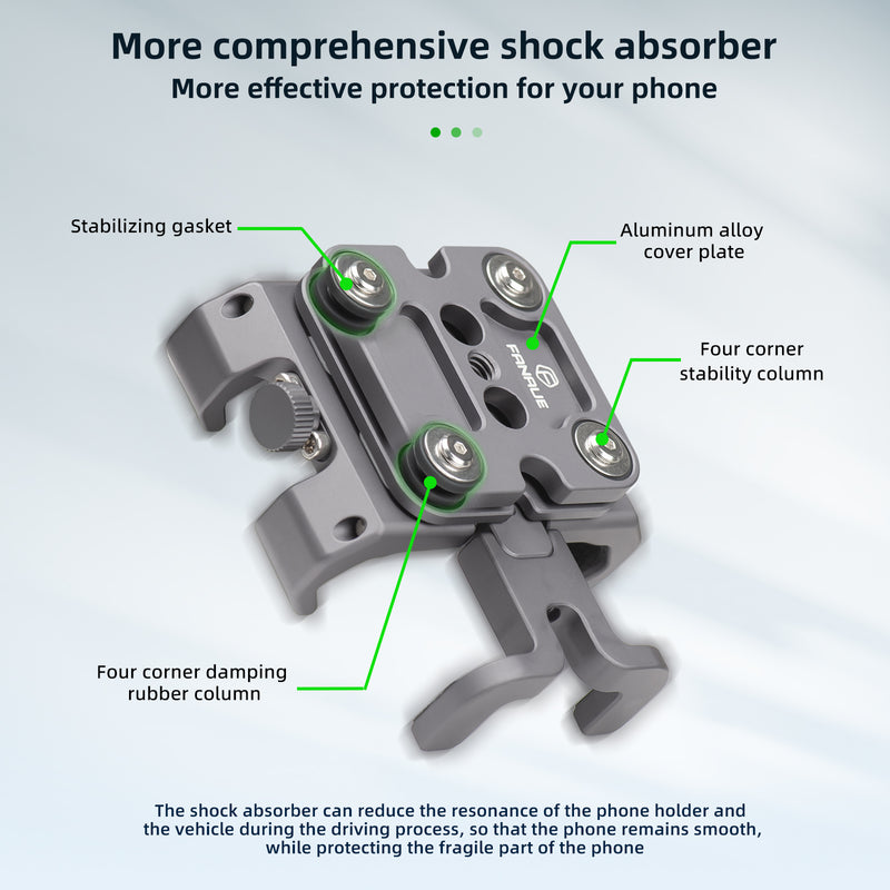 Load image into Gallery viewer, FANAUE CPC-09 Phone Mount with 1" Ball Suitable for 5.5-7‘’Smartphones
