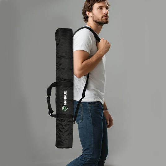 FANAUE Tripod Case, 46.5x8.6 in Heavy Duty Tripod Bag with Shoulder Strap and Handle