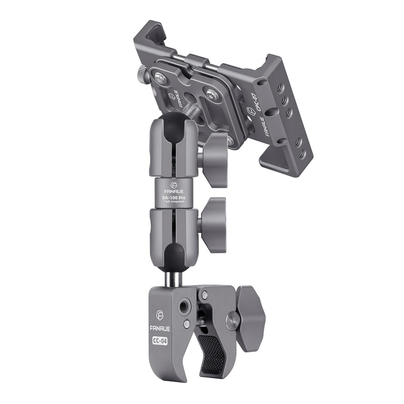 Load image into Gallery viewer, FANAUE Composite Double Socket Swivel Arm Universal Bike/Motorcycle Phone Holder Set
