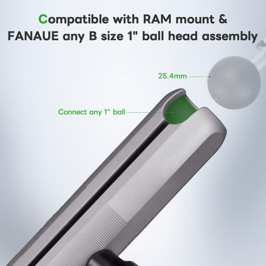 FANAUE Double Socket arm 150F with Anti-Theft Function