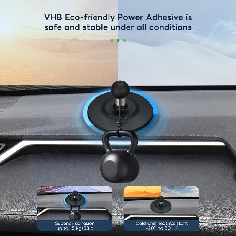 Load image into Gallery viewer, FANAUE Stick-on Suction Cup Base Car Phone Holder suit for Mounting on Car Dashboards
