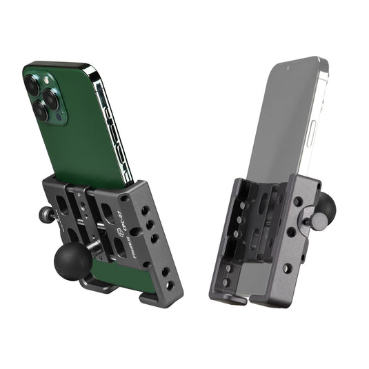 FANAUE CPC-07SA Universal Phone Holder with 1'' Ball for Smartphones with a Width of 2.3" to 3.4"