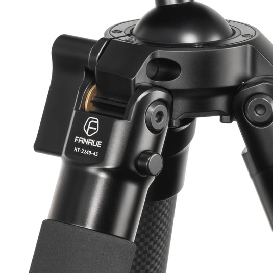 FANAUE HT-3240-45, 67.08" Carbon Fiber Tripod For Hunting Shooting Photography(4 section,Load:20kg)