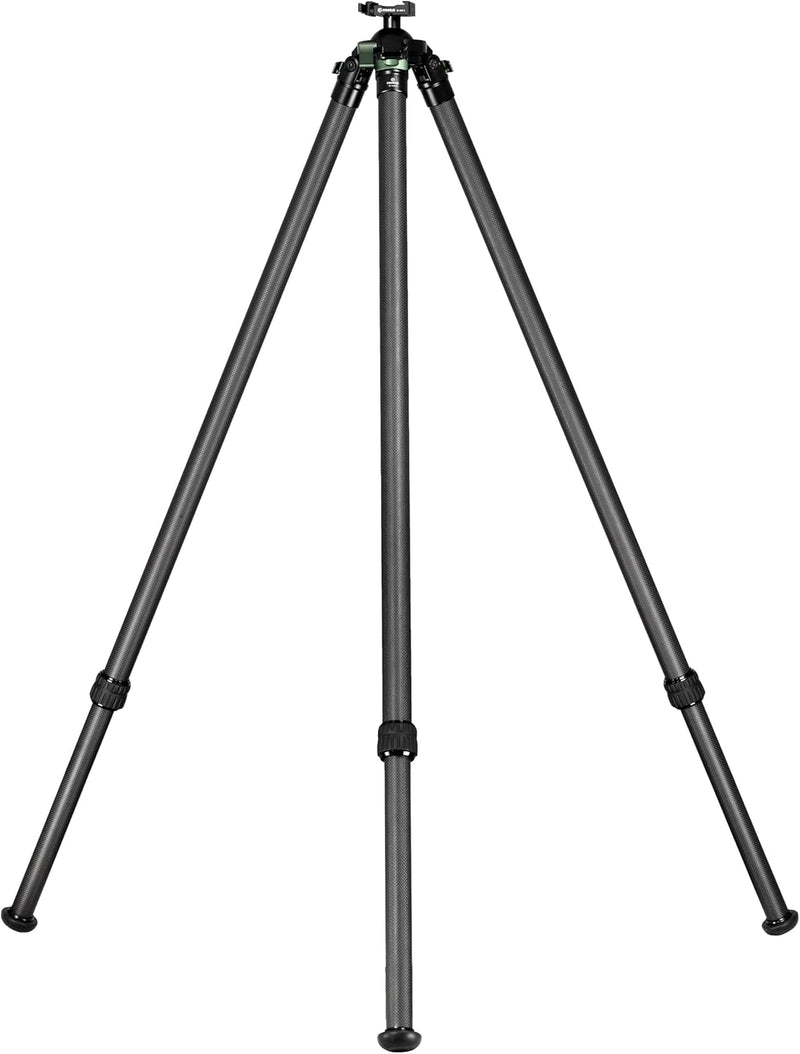 Load image into Gallery viewer, FANAUE ST-3620-65 Carbon Fiber Tripod  With Arca Swiss quick release plate clamp with Rotating Ball Head Adapter,Load 55.12lb/25kg
