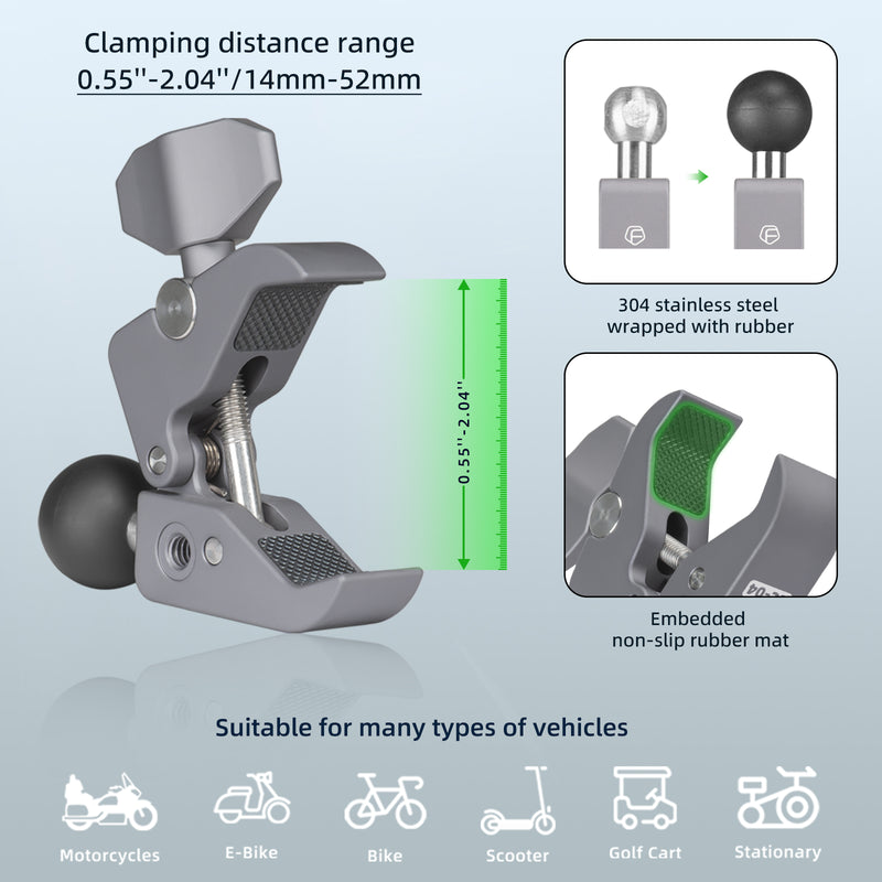Load image into Gallery viewer, FANAUE CPC-09T Phone Mount with Shock Absorber
