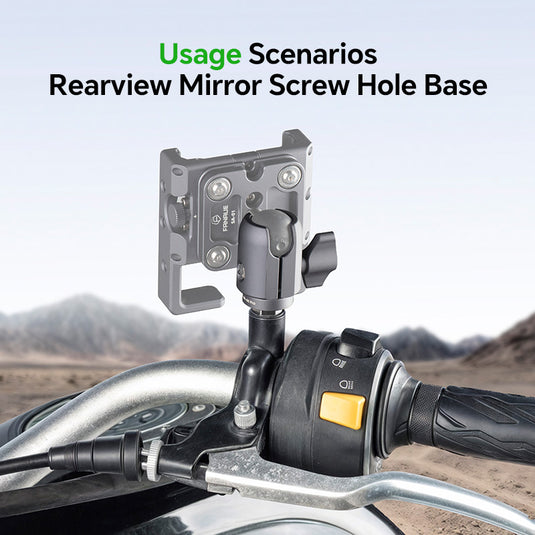 FANAUE Single Socket Arm Fit 25mm Ball Compatible with RAM mount 1"Ball