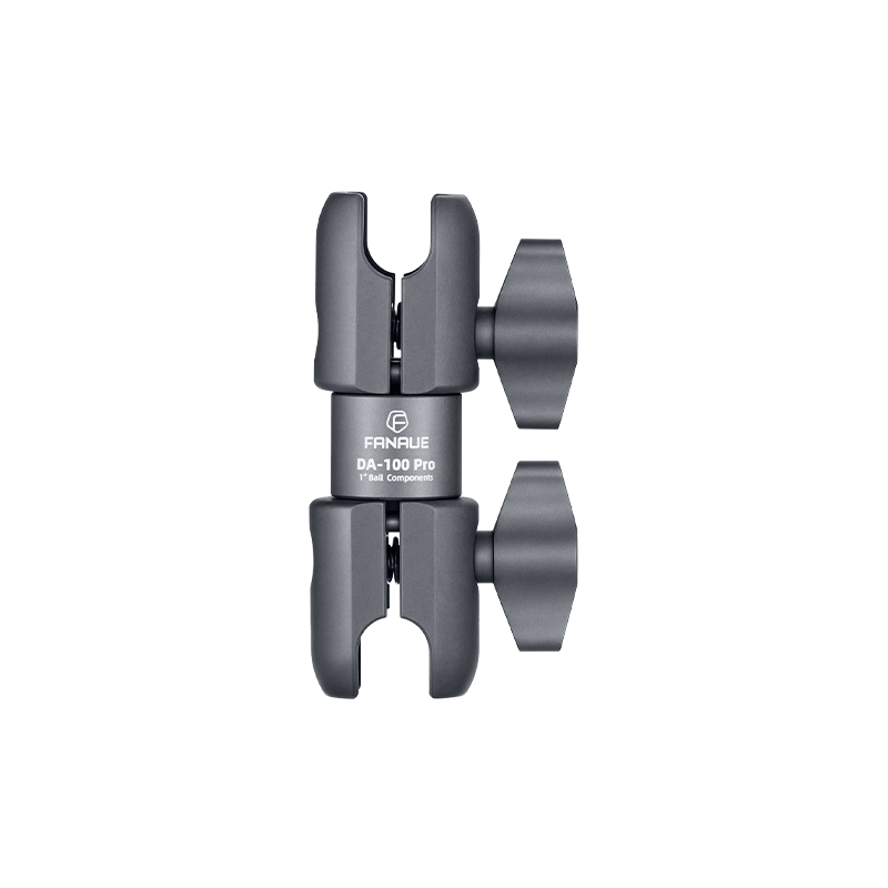 Load image into Gallery viewer, FANAUE Composite Dual-sided 360° rotation Double Socket Swivel Arm Compatible with RAM Mounts 1" Ball Components
