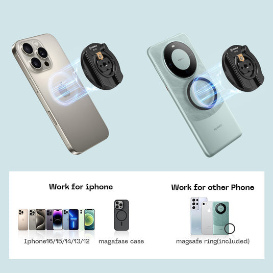 FANAUE MS-03 Magnetic Phone Ring Holder for MagSafe