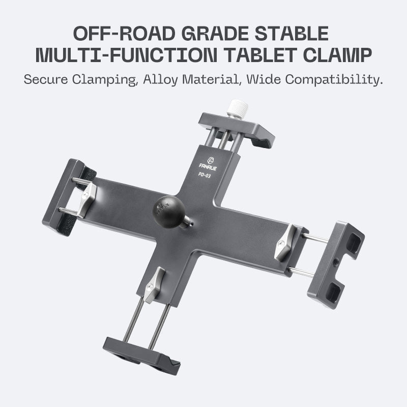 Load image into Gallery viewer, FANAUE PD-03  Extended Version Tablet/ipad Holder For Car Motorcycle(10"-14")
