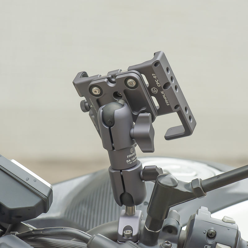 Load image into Gallery viewer, FANAUE Composite Dual-sided 360° rotation Double Socket Swivel Arm Compatible with RAM Mounts 1" Ball Components
