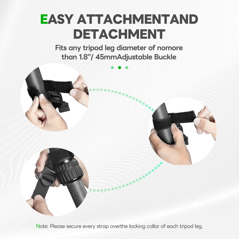 Load image into Gallery viewer, FANAUE TS-01 Tripod Stone Bag, Fit for Most Tripods, Iight Stand Sandbag
