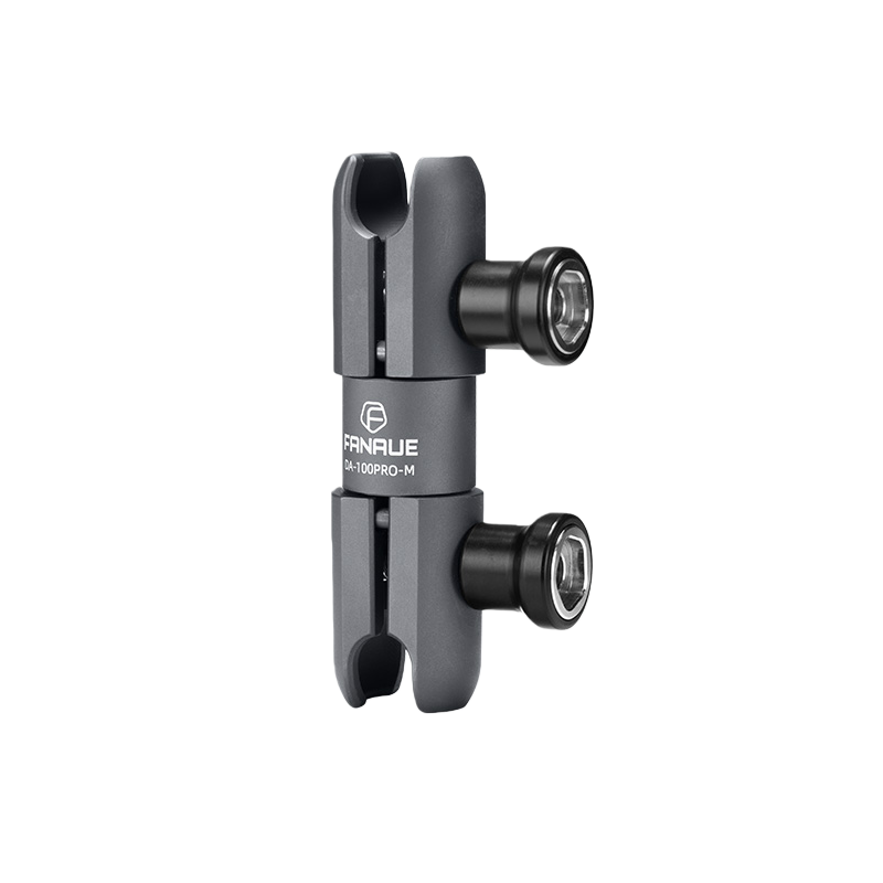 Load image into Gallery viewer, FANAUE Composite Double Socket Swivel Arm, 3.7" Aluminum Mounting Arm Dual 20mm Socket Ends - Fits 20mm Attachment Ball
