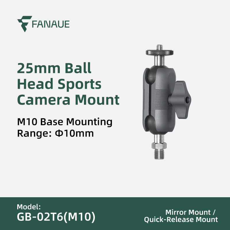 Load image into Gallery viewer, FANAUE GB-02T Action Camera Mount / Universal Action Camera Holder
