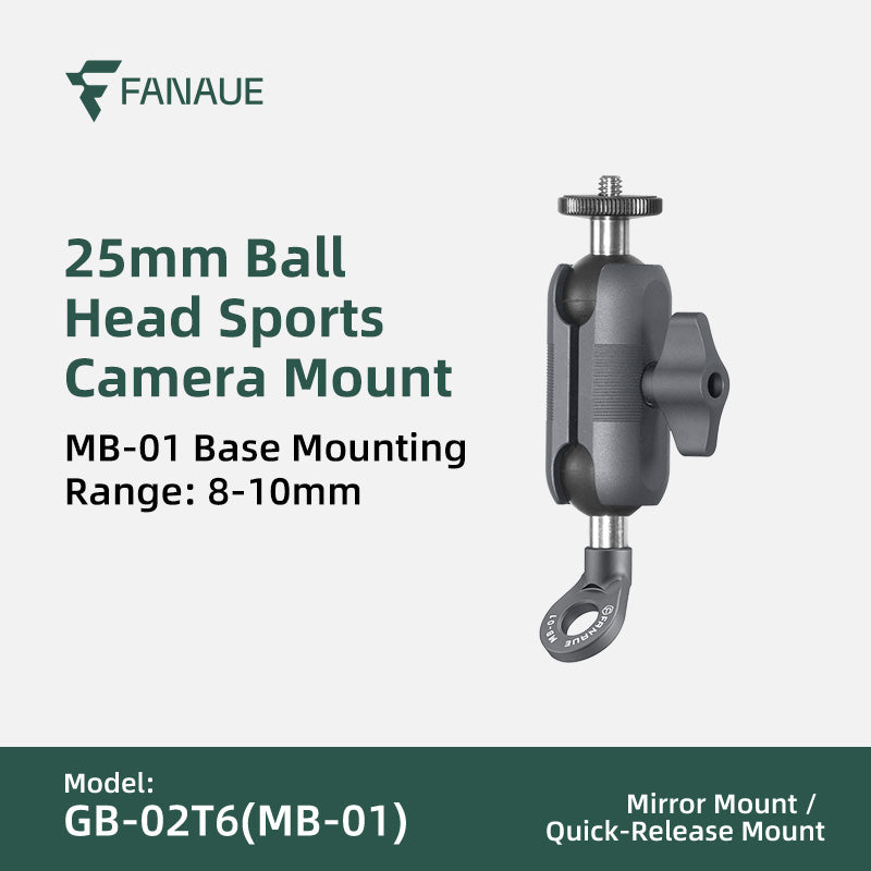Load image into Gallery viewer, FANAUE GB-02T Action Camera Mount / Universal Action Camera Holder
