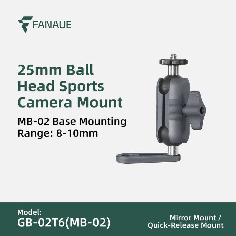Load image into Gallery viewer, FANAUE GB-02T Action Camera Mount / Universal Action Camera Holder
