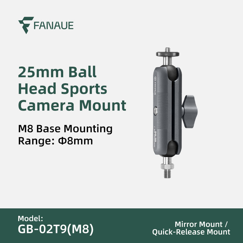 Load image into Gallery viewer, FANAUE GB-02T Action Camera Mount / Universal Action Camera Holder
