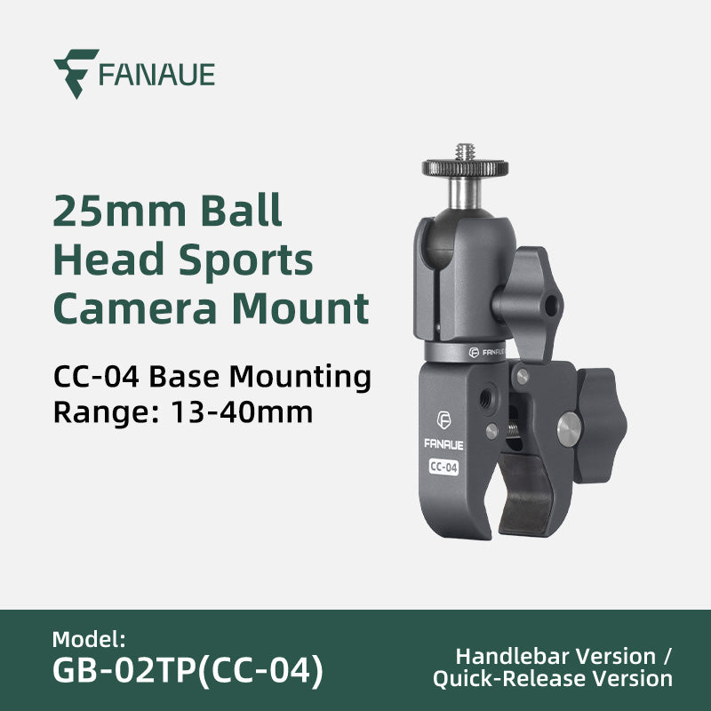 Load image into Gallery viewer, FANAUE GB-02T Action Camera Mount / Universal Action Camera Holder
