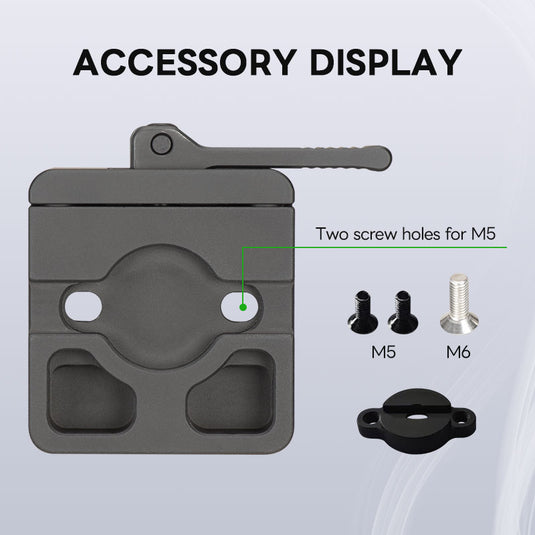 FANAUE SC-ARC Bipod Clamp Quick Release Lever-Release Arca Swiss RRS Mount Dovetail to Picatinny Adapter for monopods & bipods Hunting Tripod