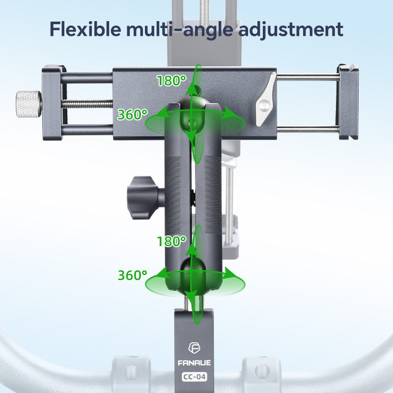 Load image into Gallery viewer, FANAUE Tablet mount for Motorcycle Compatible With  Width Of The Ipad 95-225mm
