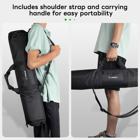 FANAUE 77cm Photography Handbag Hunting Tripod Black Waterproof Bag