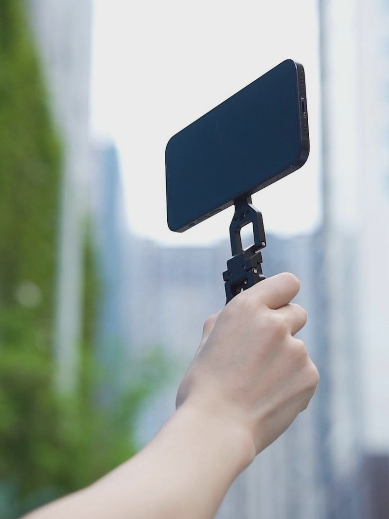 Load and play video in Gallery viewer, FANAUE MT-07 Magnetic Phone Stand Holder Tripod Multi-Functional Foldable Bed &amp; Desk Stand
