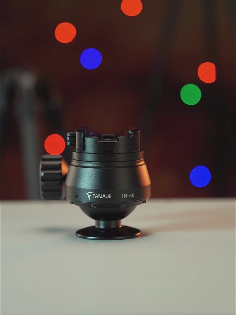 Load and play video in Gallery viewer, FANAUE IN-60T / IN-40T Inverted Ball Head For Shooting Hunting Load 30kg/20kg
