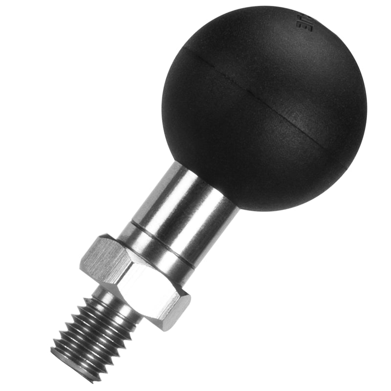 Load image into Gallery viewer, FANAUE 1" Ball Assembly with M8 X 1.25 Threaded Post,Suitable for M8 Screw Holes on Motorcycles or Other Equipment
