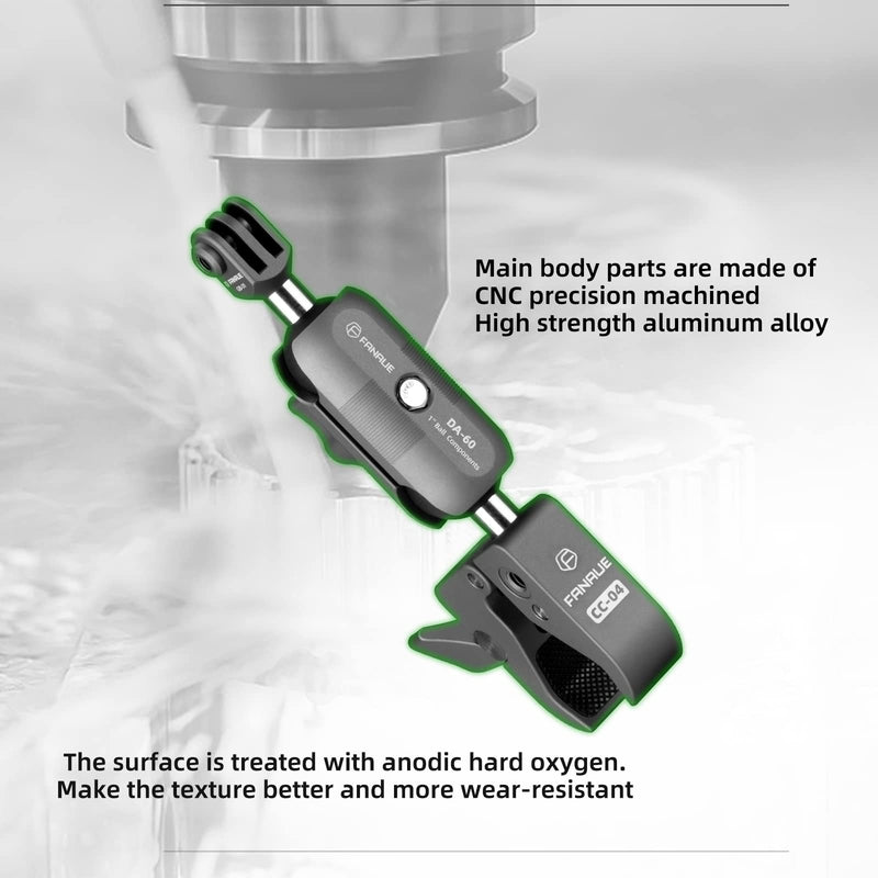 Load image into Gallery viewer, FANAUE CC-04 Strong Rod Clamp with DA-60 Double Socket Arm
