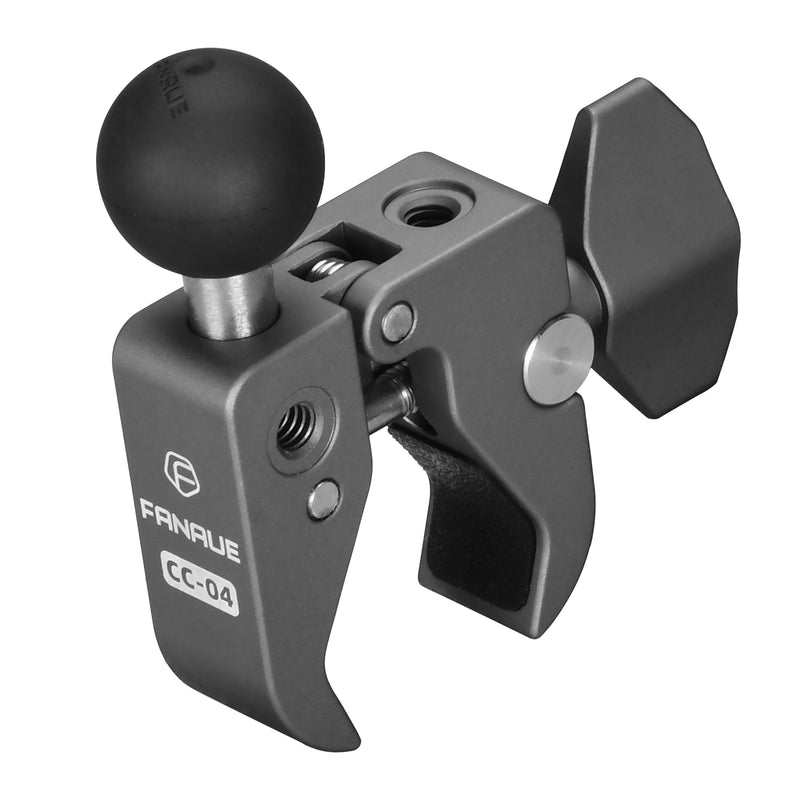 Load image into Gallery viewer, FANAUE CC-04 Strong rod Clamp with Detachable 1" Ball Head
