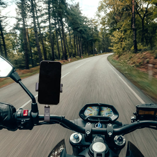 FANAUE CPC-08 Motorcycle Phone Mount with High-Speed Secure Lock